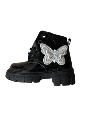 GENERACIÓN 745 NEGRO CHAROL MARIPOSA 12 AL 16