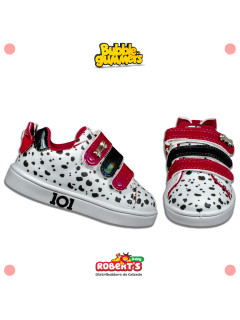 BUBBLE ELEGANT BLANCO/ROJO 16 Y 17