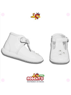 CHECOS 3025 BLANCO CHAROL 11 AL 15