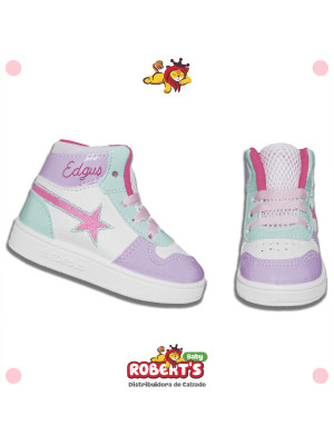 EDGUS ESTRELLA LILA/BLANCO 12 AL 16