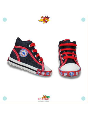 PACHEQUIN 425 MEZCLILLA/ROJO 12 AL 17