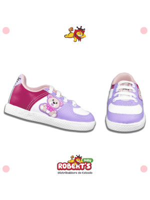 ROBERT'S O 021 BLANCO/LILA/ROSA 12 AL 17